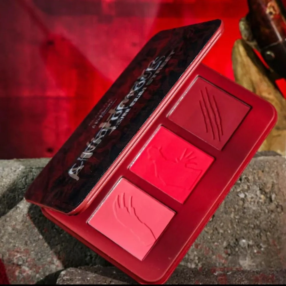 Nightmare on Elm Street x Glamite Chest of Souls Blush Trio